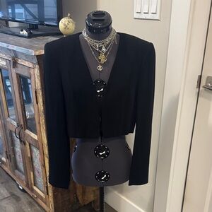 max mara pinafore bolero jacket - size 6